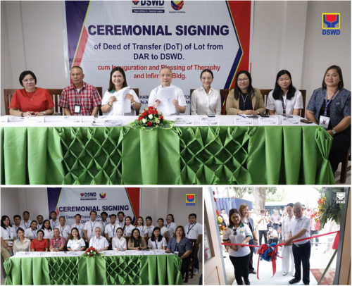 DSWD, DAR sign deed of land transfer for regional complex for marginalized sectors in C. Luzon